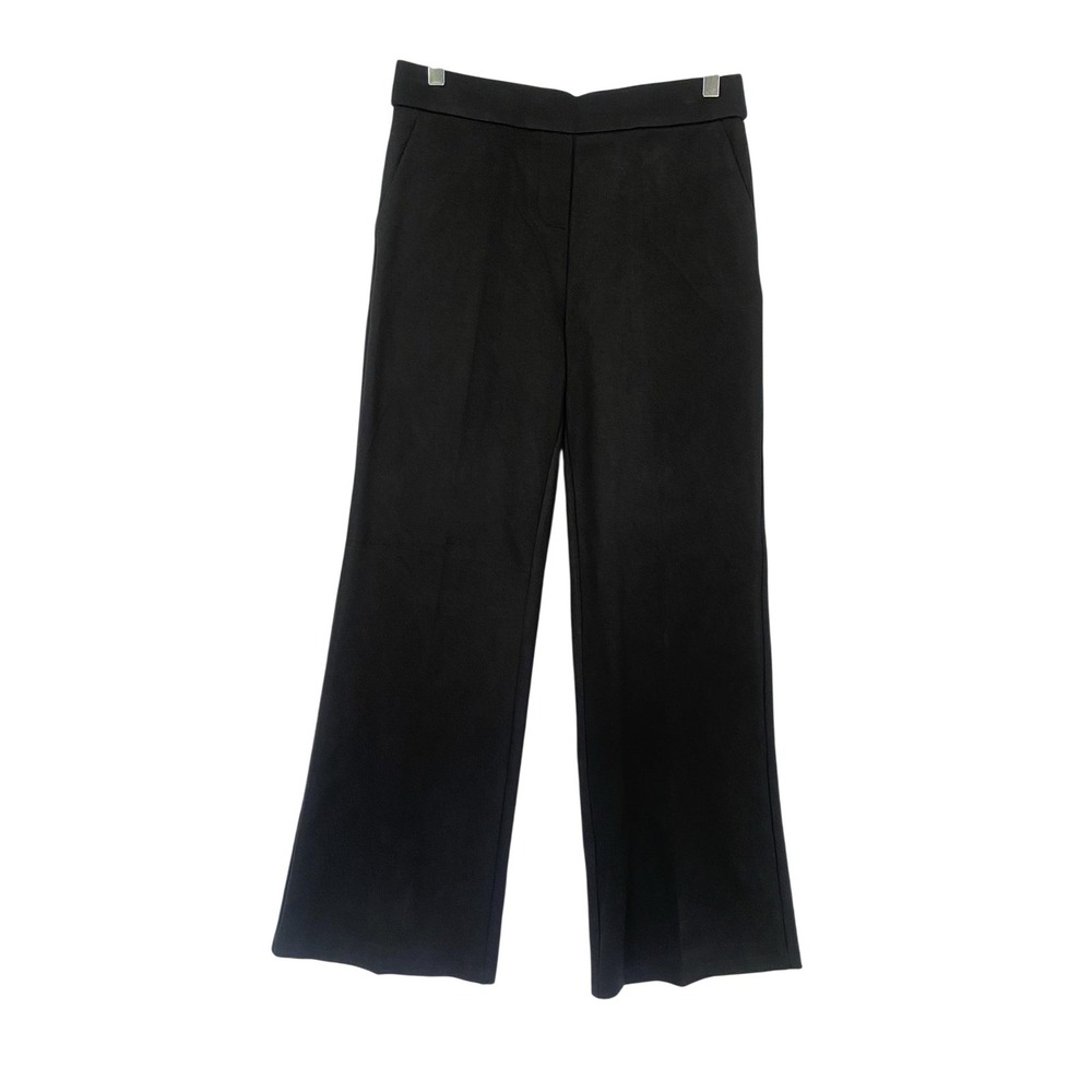 Haver + Blair Wide Leg Dress Pants Womens Small Black Ponte Pull On  29x30